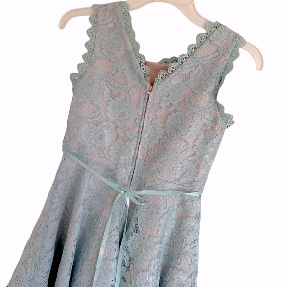 Rare Editions girls lace dress - Picture 5 of 13